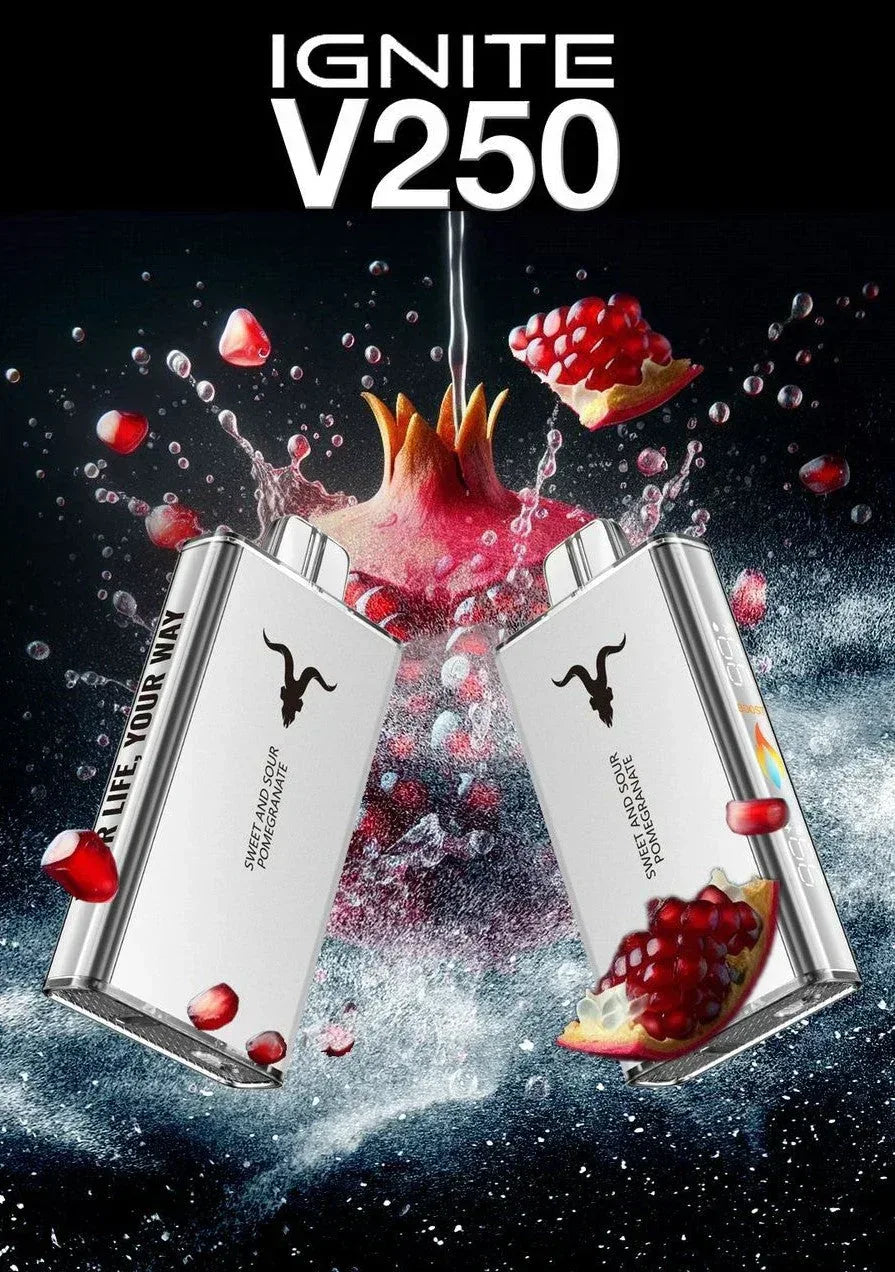 Ignite V250 25 000 Puffs Disposable Vape – 5% Nic, Rechargeable, Dubai, UAE - Vape Escape UAE