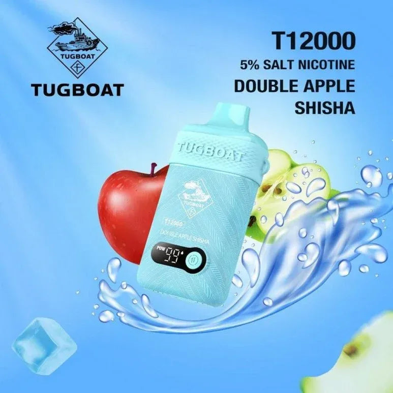Tugboat T12000 12000 Puffs Disposable Vape - Vape Escape UAE