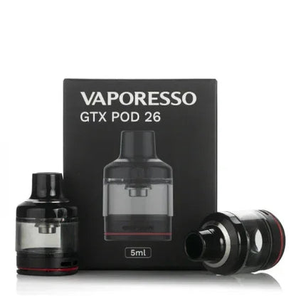 VAPORESSO GTX POD 22 & 26 REPLACEMENT PODS - Vape Escape UAE