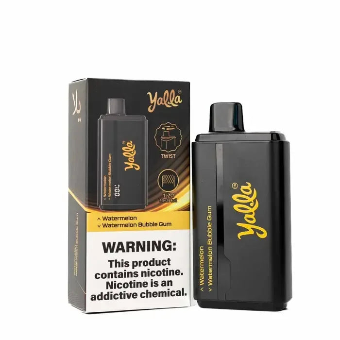 Buy Online Yalla 24000 Puff-50mg/ml at Best Price in Dubai UAE - Vape Escape UAE
