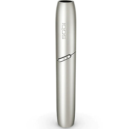 IQOS 3 DUO Moonlight Silver stick holder, vertical view