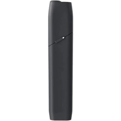 IQOS 3 Multi Kit device in dark grey velvet, side button and indicator