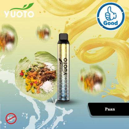 Disposable vape pen with metallic silver body and black mouthpiece.