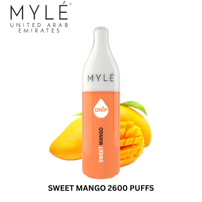 Myle disposable vape device—Sweet Mango 2600 puffs