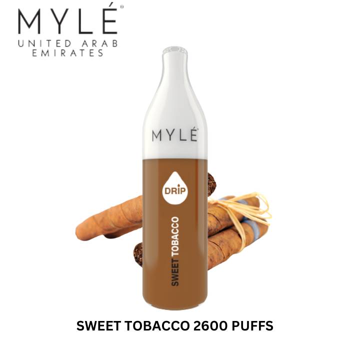 Myle disposable vape device—Sweet Tobacco 2600 puffs